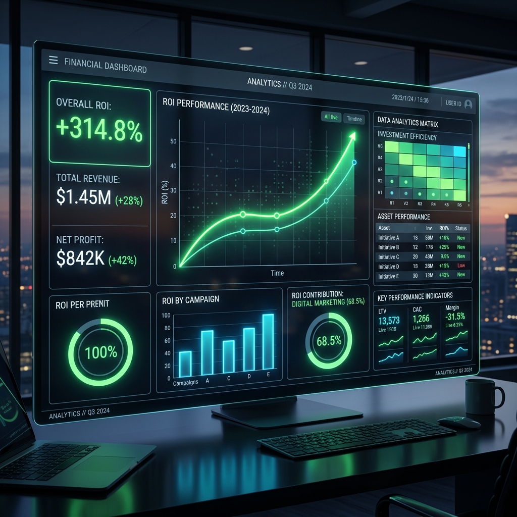 AI ROI for Enterprises: How to Measure What Your AI Investment Returns
