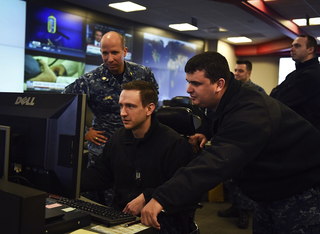 Operations team reviewing enterprise signals and customer context